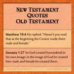 New Testament Quotes Old Testament Part 1