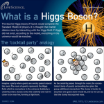 The God Particle, Higgs Boson
