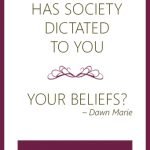 Has Society Dictated to You Your Beliefs? - Faith Comes by Hearing – Who are You Listening To? – Voice 3 - www.cswisdom.com
