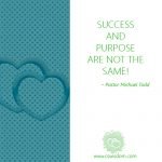 Success and Purpose are not the same! - www.cswisdom.com