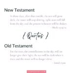 Mark 13:24-25 Quotes Isaiah 13:10