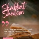 Shabbat Shalom – Depart from Me, You Evildoers – Psalm 119:115
