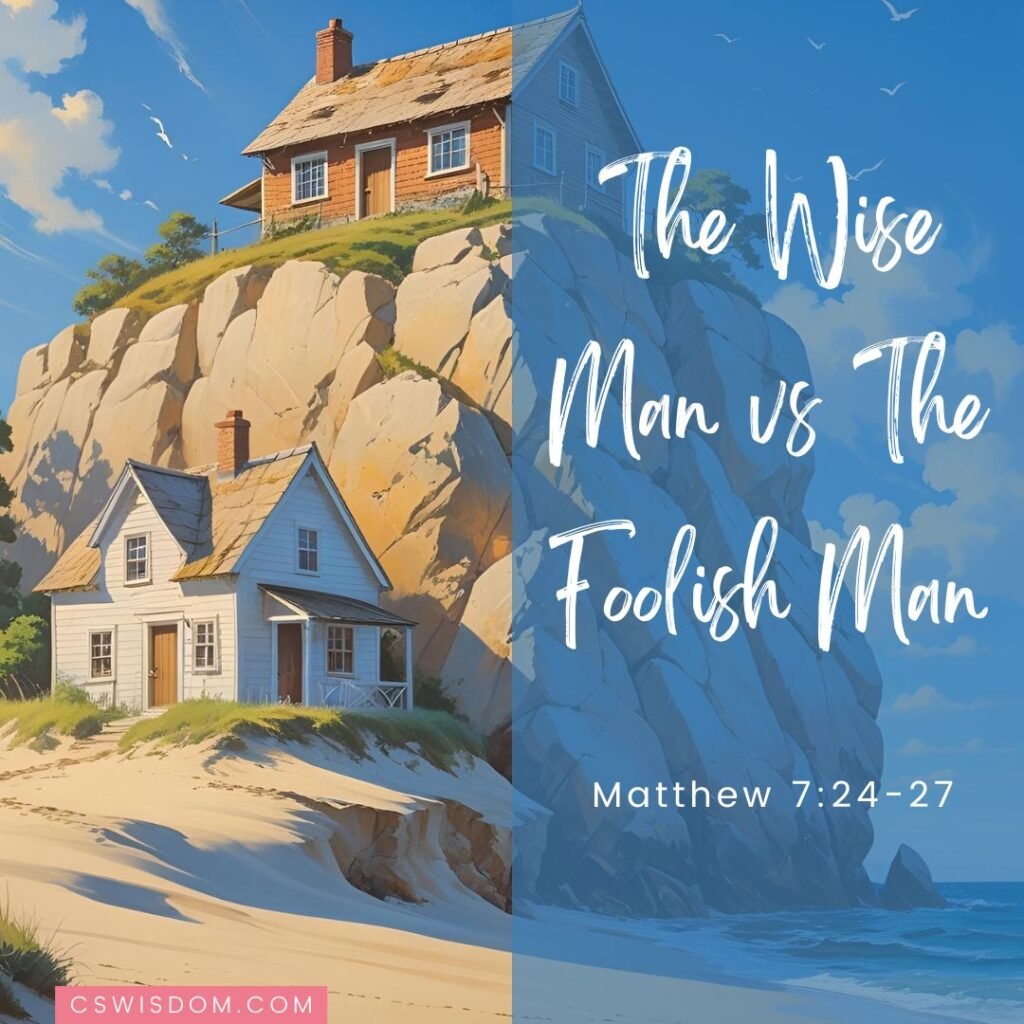 The Wise Man vs The Foolish Man